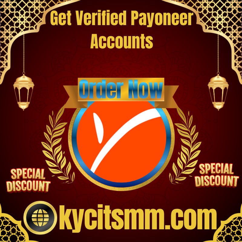 Get Verified Payoneer Accounts